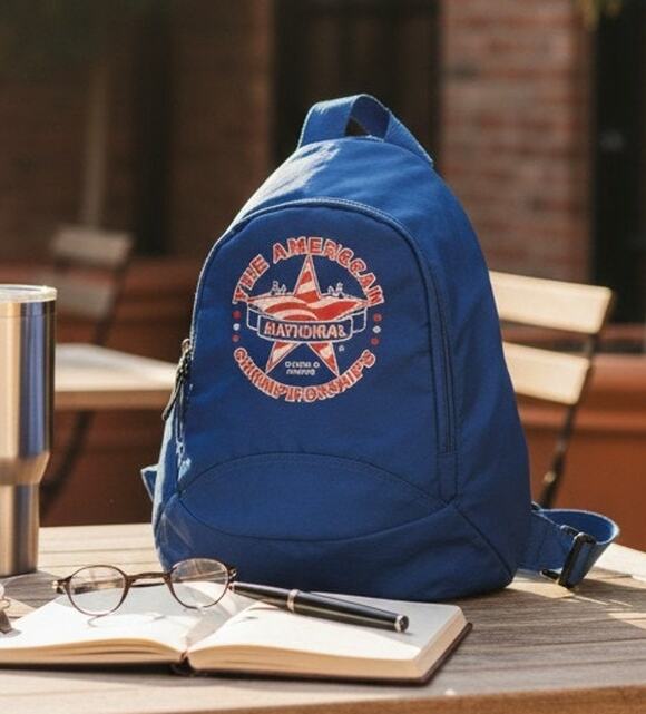 American National Cheer & Dance Championships Sling Backpack Official Merch NEW main image 6